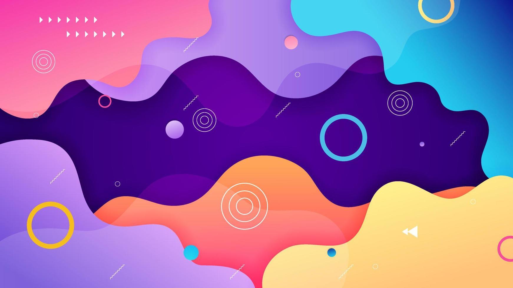 Vector abstract background with gradient color and dynamic shadow on background. Vector background for wallpaper. Eps 10