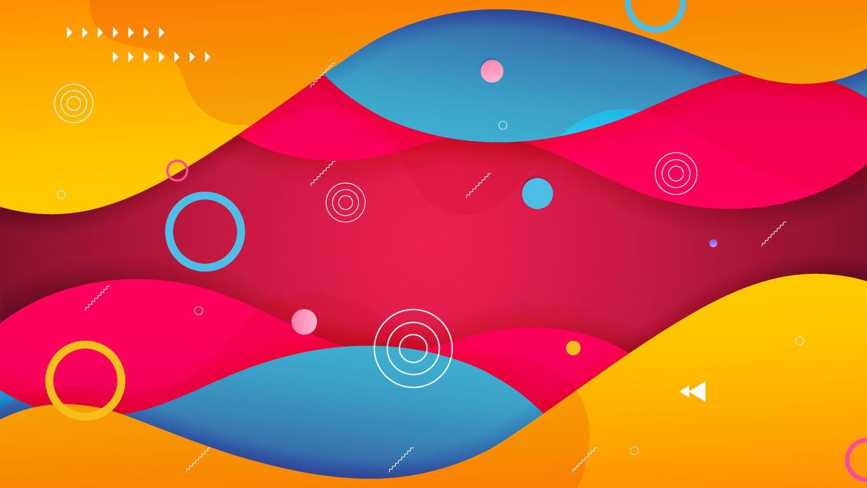 Vector abstract background with gradient color and dynamic shadow on background. Vector background for wallpaper. Eps 10