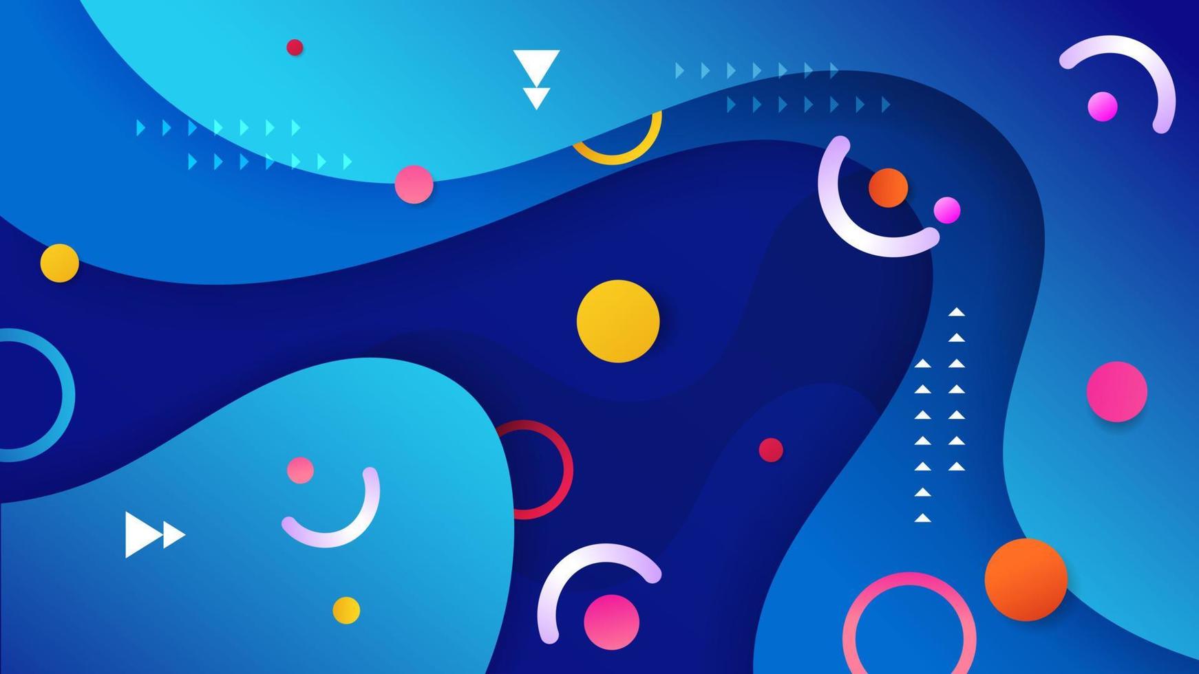 Vector abstract background with gradient color and dynamic shadow on background. Vector background for wallpaper. Eps 10