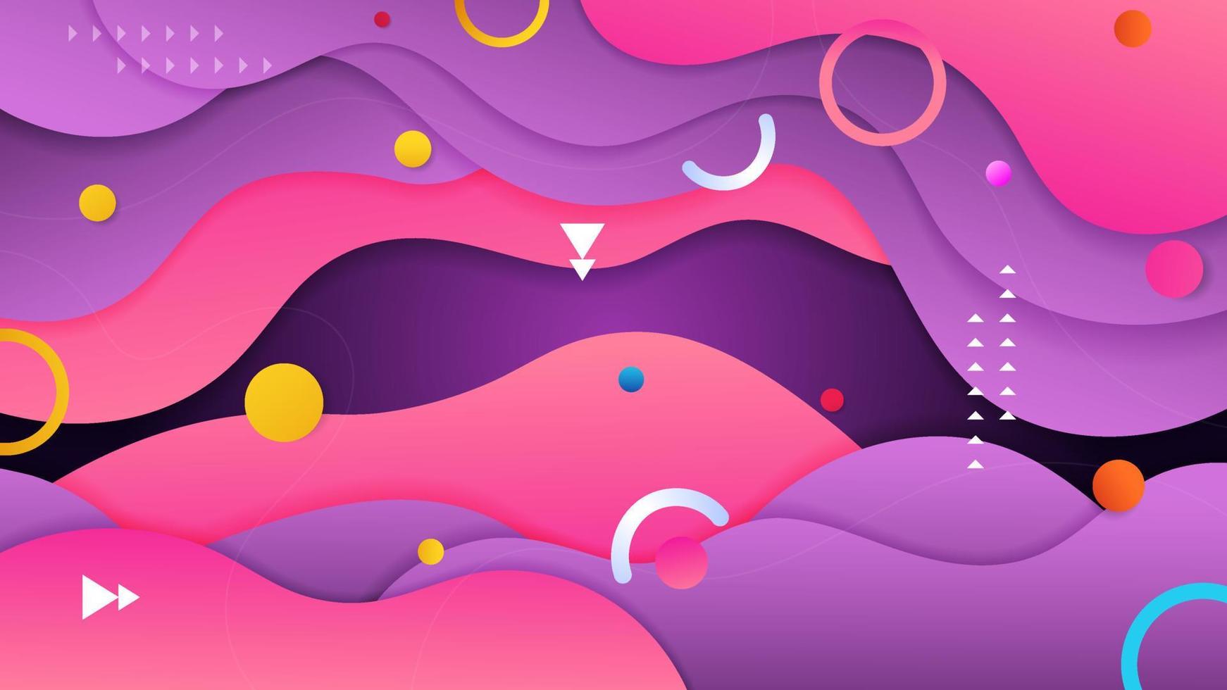 Vector abstract background with gradient color and dynamic shadow on background. Vector background for wallpaper. Eps 10