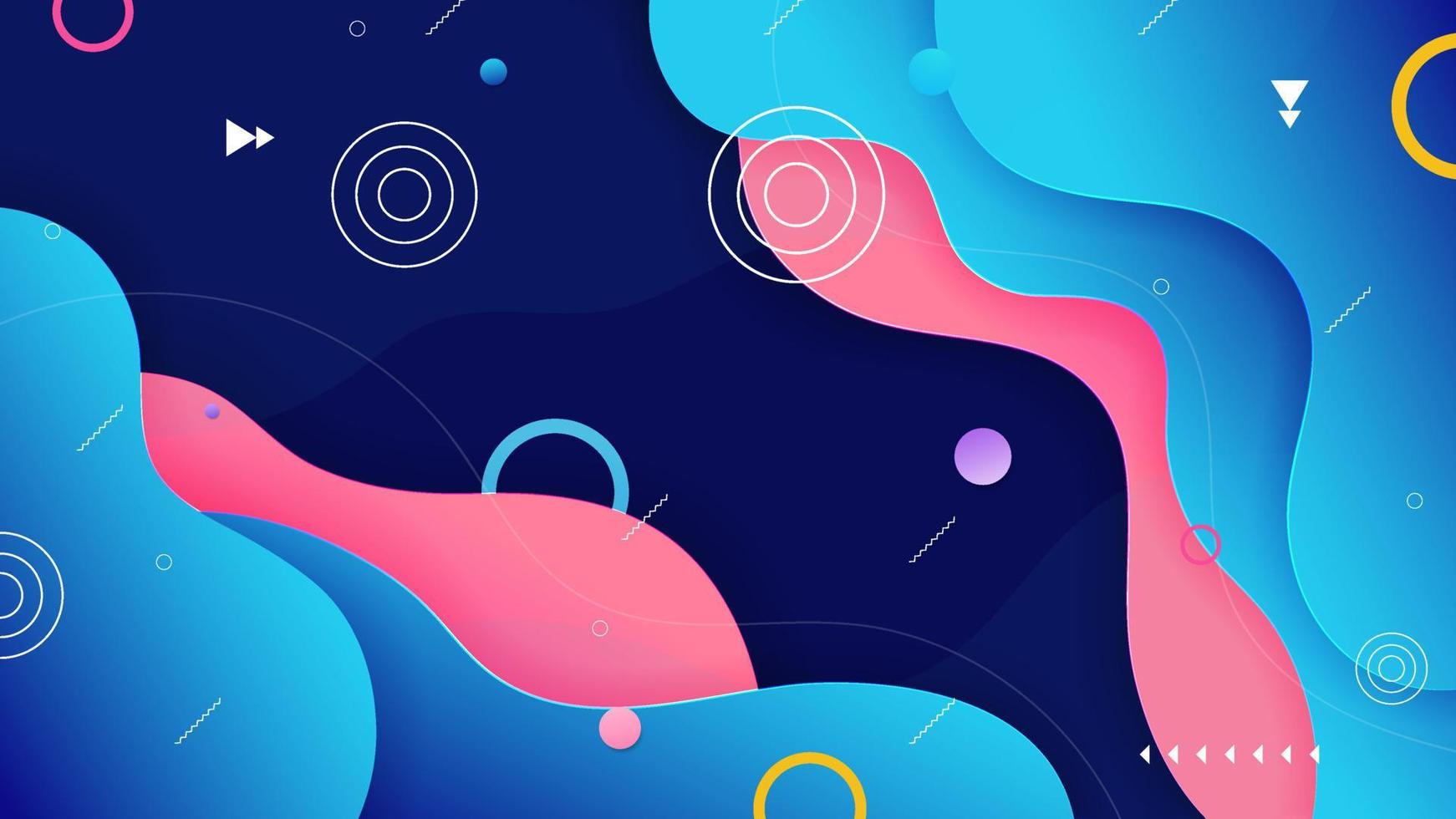 Vector abstract background with gradient color and dynamic shadow on background. Vector background for wallpaper. Eps 10