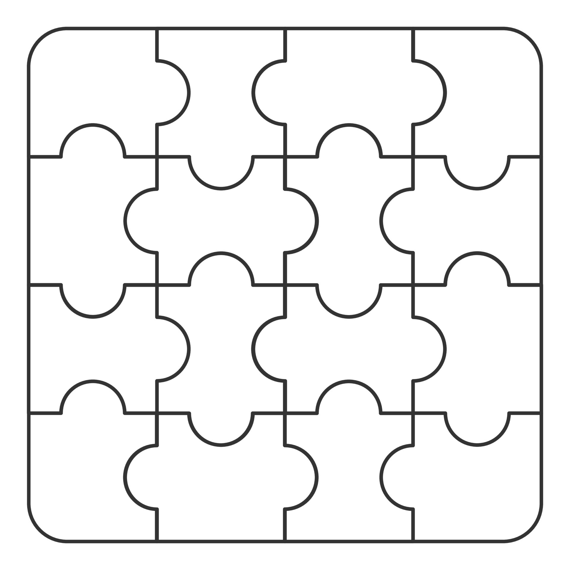 Jigsaw puzzle template of pieces icon logo 5922412 Vector Art at Vecteezy Jigsaw puzzle template of pieces icon logo 5922412 Vector Art at Vecteezy