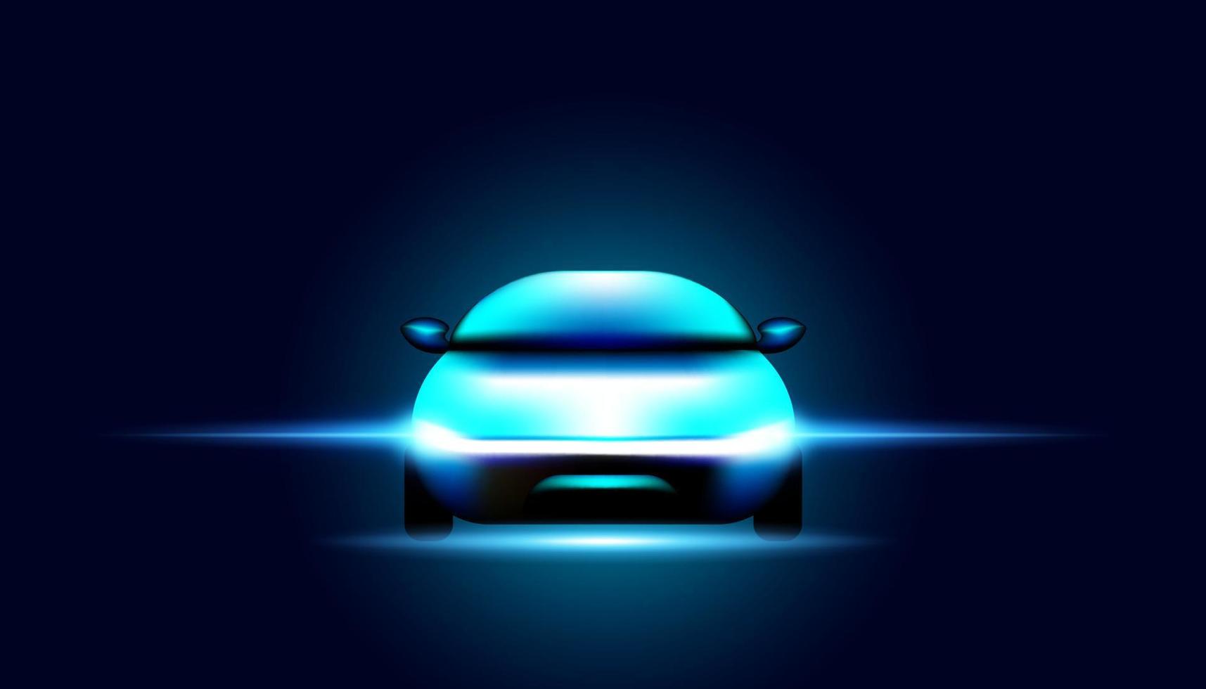 Abstract electric vehicle concept Electric energy stored in batteries or electric energy storage devices. On a modern background Futuristic Digital vector