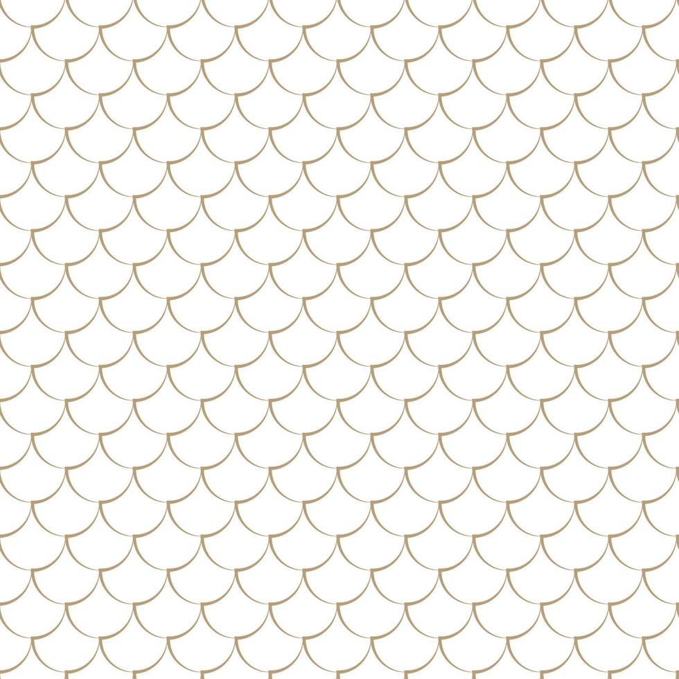 ilustración perfecta de vector moderno. patrón de oro lineal sobre un fondo blanco. patrón ornamental para folletos, impresión, papel tapiz, fondos