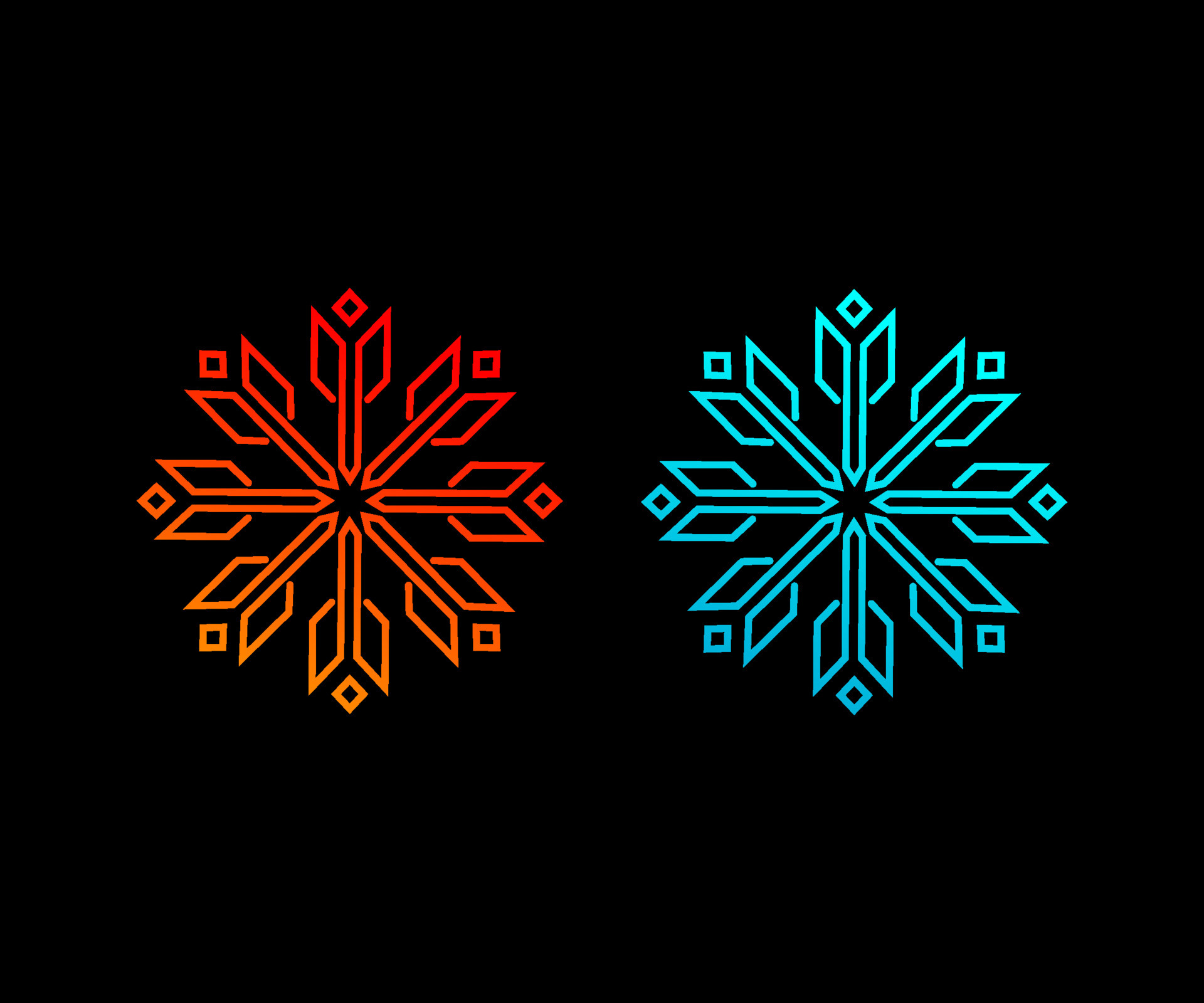 Snowflake logo on sale
