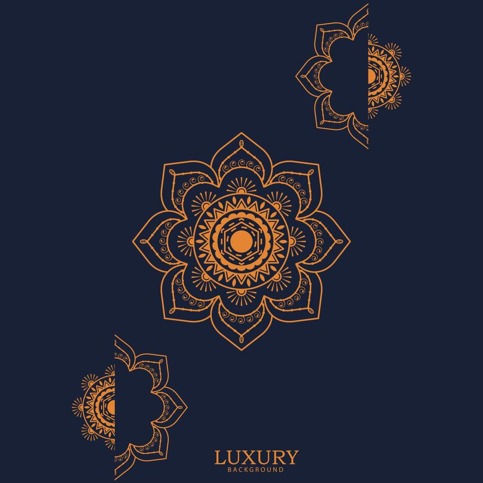 Luxury Mandala Islamic Background with Golden Arabesque Pattern, vector in illustration Ornamental Background .