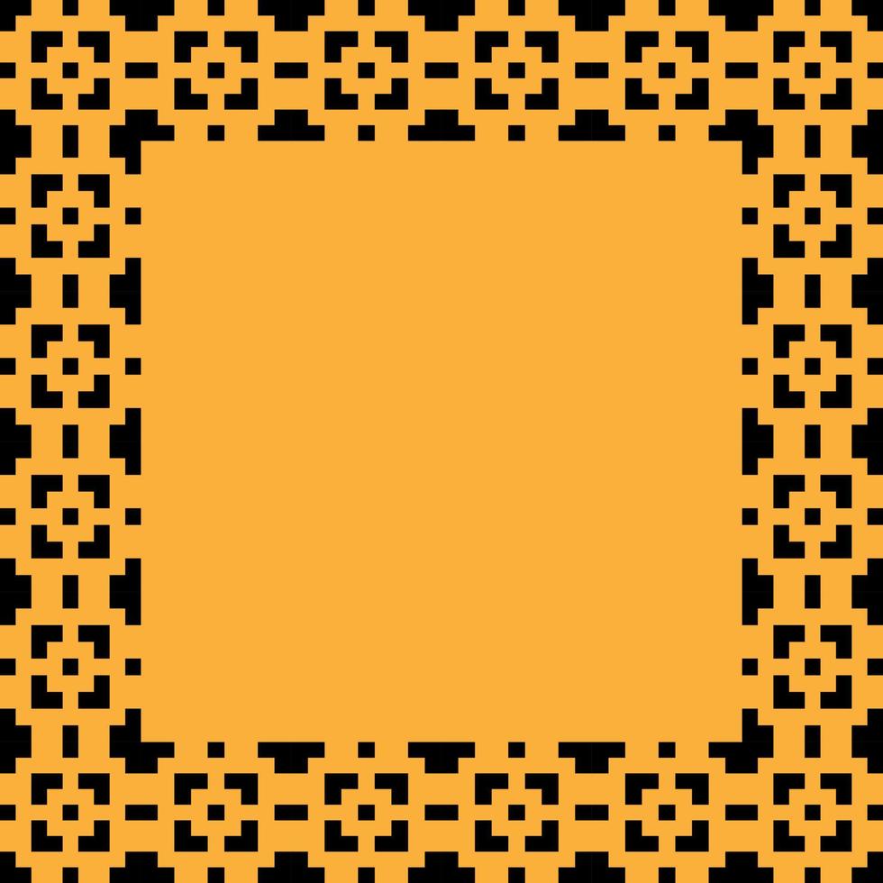 simple orange tile seamless pattern perfect for background or wallpaper vector