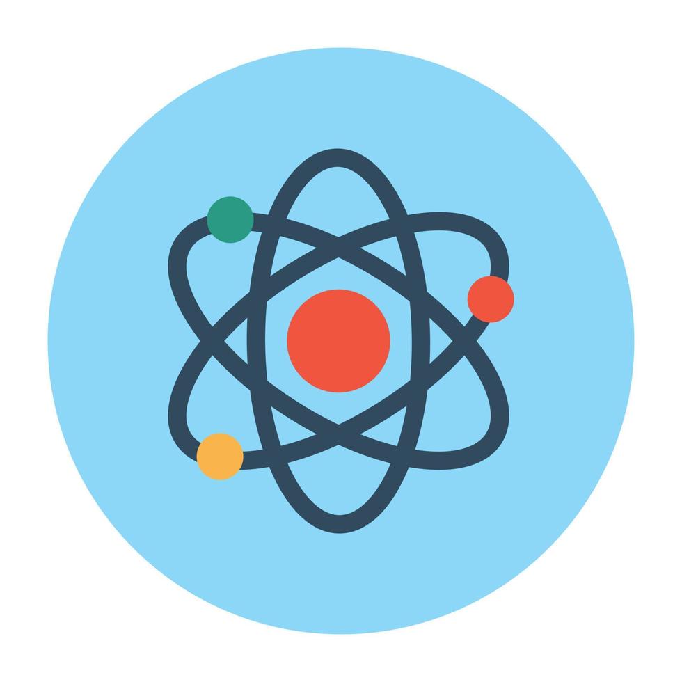 Trendy Atom Concepts vector