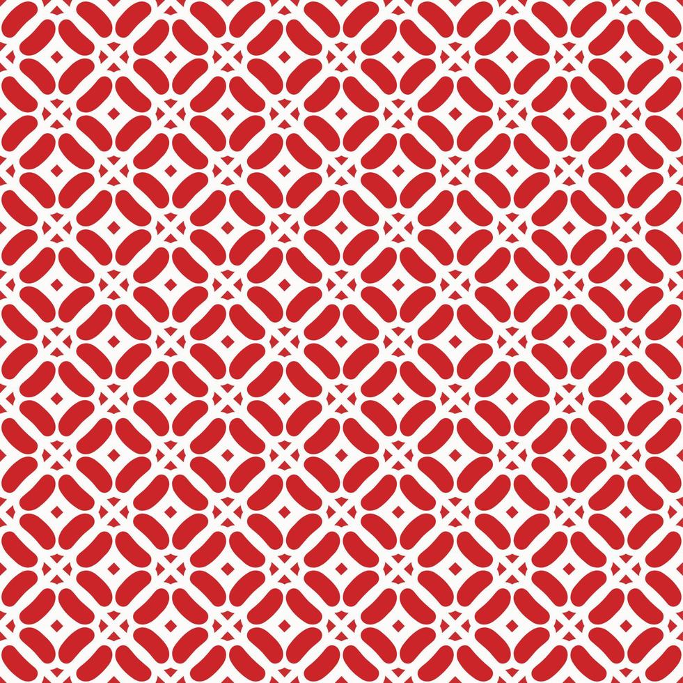 Red and white color seamless pattern texture and template. Multicolored. Colorful ornamental graphic design. vector