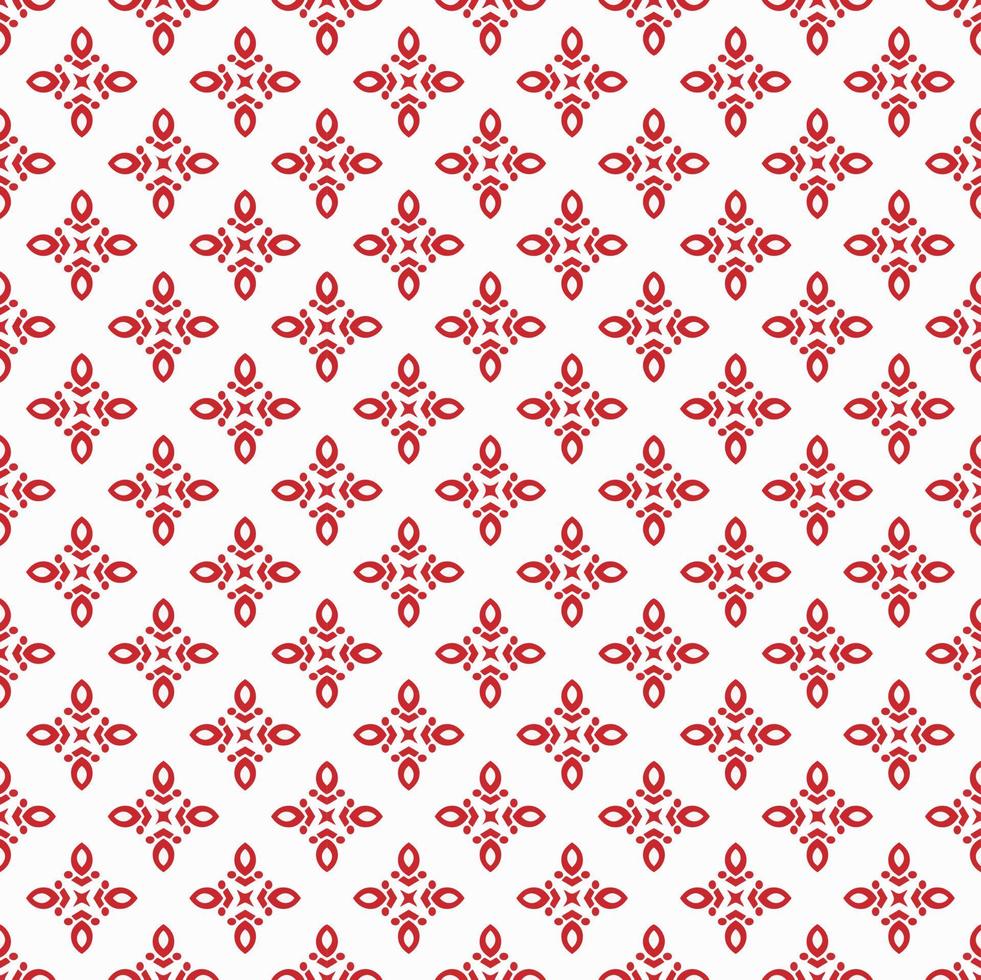 Red and white color seamless pattern texture and template. Multicolored. Colorful ornamental graphic design. vector