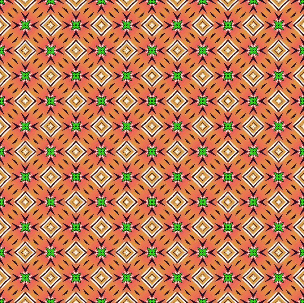 Orange and yellow color seamless pattern texture and template. Multicolored. Colorful ornamental graphic design. vector