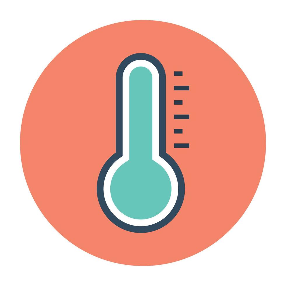 Trendy Thermometer Concepts vector