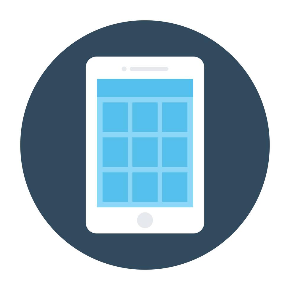 Mobile Wireframe Concepts vector