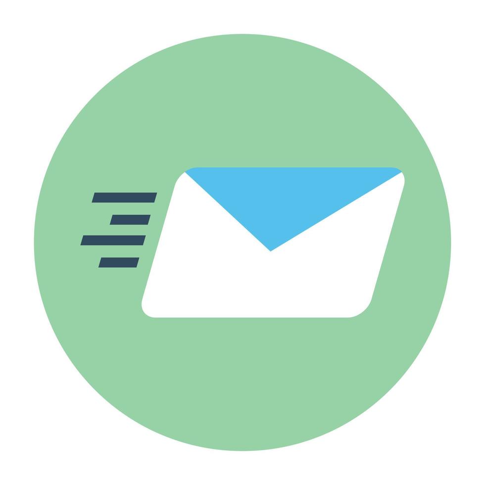 Sending Mail Concepts vector