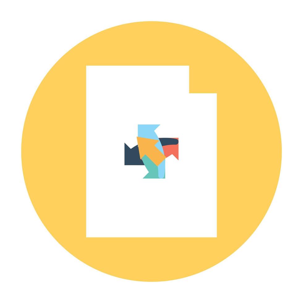 Trendy Analytics Concepts vector