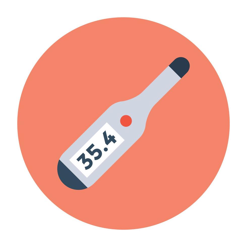 Trendy Thermometer Concepts vector