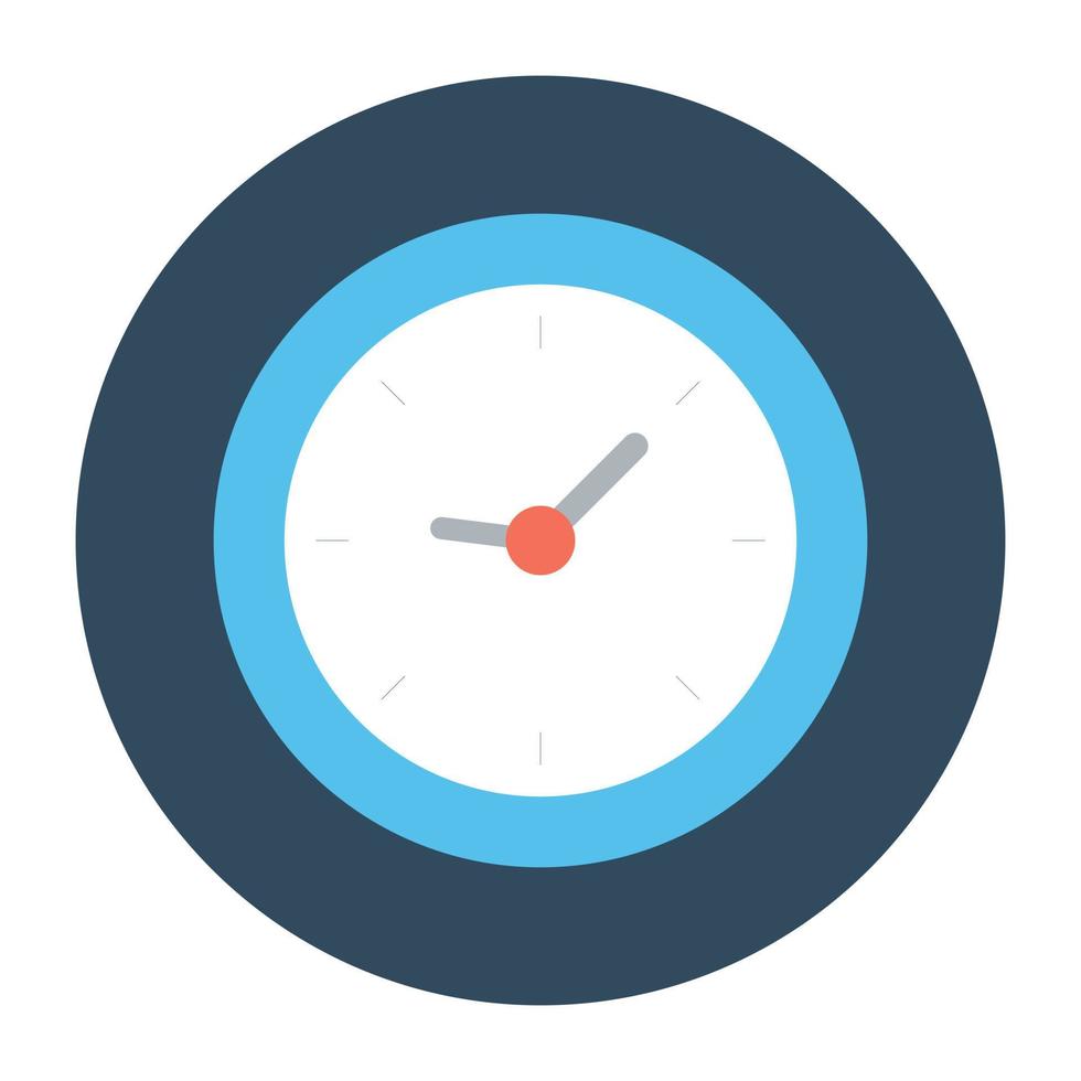 Trendy Clock Concepts vector
