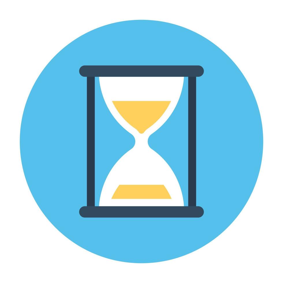 Trendy Hourglass Concepts vector