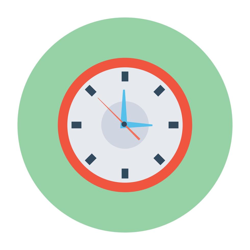 Trendy Clock Concepts vector