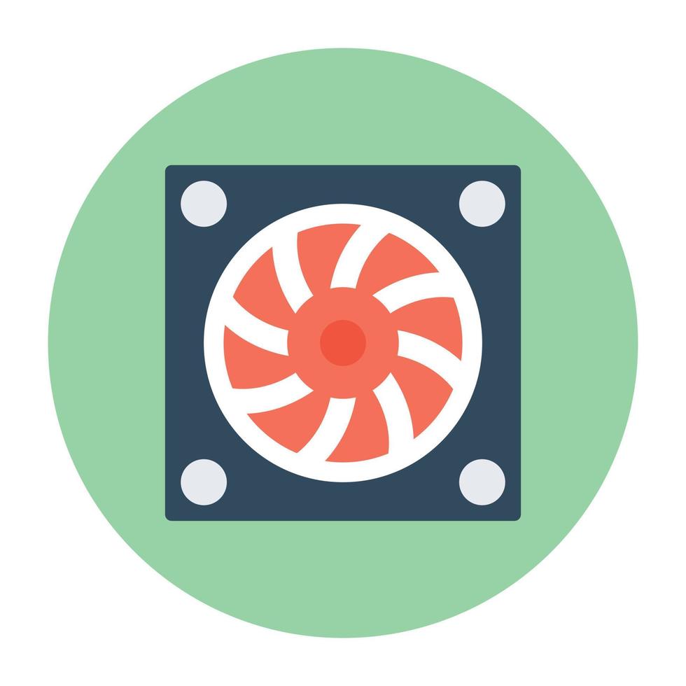 Computer Fan Concepts vector