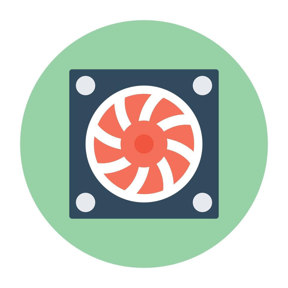 Computer Fan Concepts vector