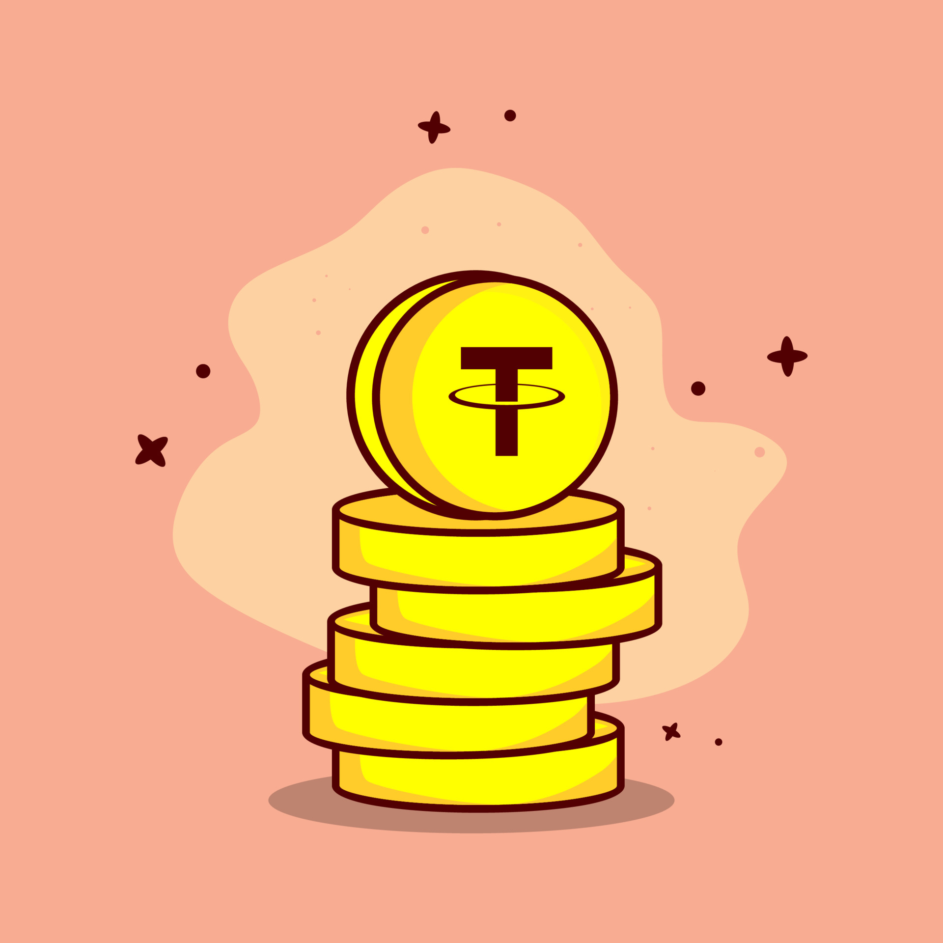 usdt-crypto-flat-icon-5927053-vector-art-at-vecteezy