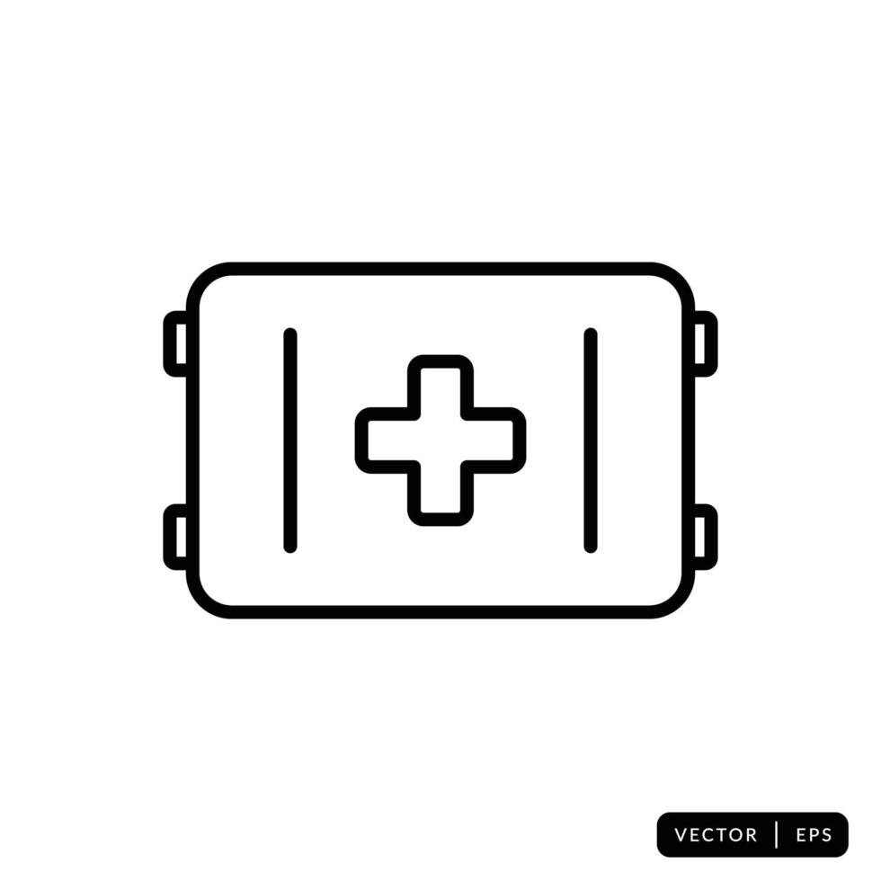 Medical Kit Icon Vector - Sign or Symbol