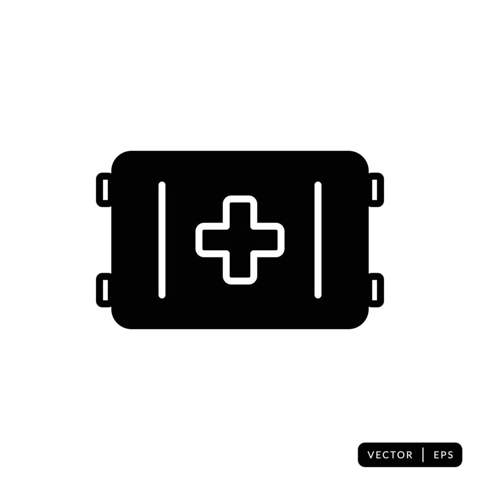 Medical Kit Icon Vector - Sign or Symbol