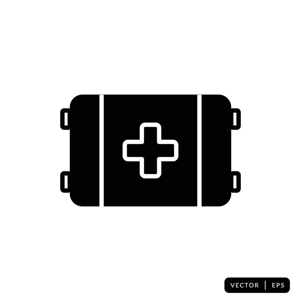 Medical Kit Icon Vector - Sign or Symbol