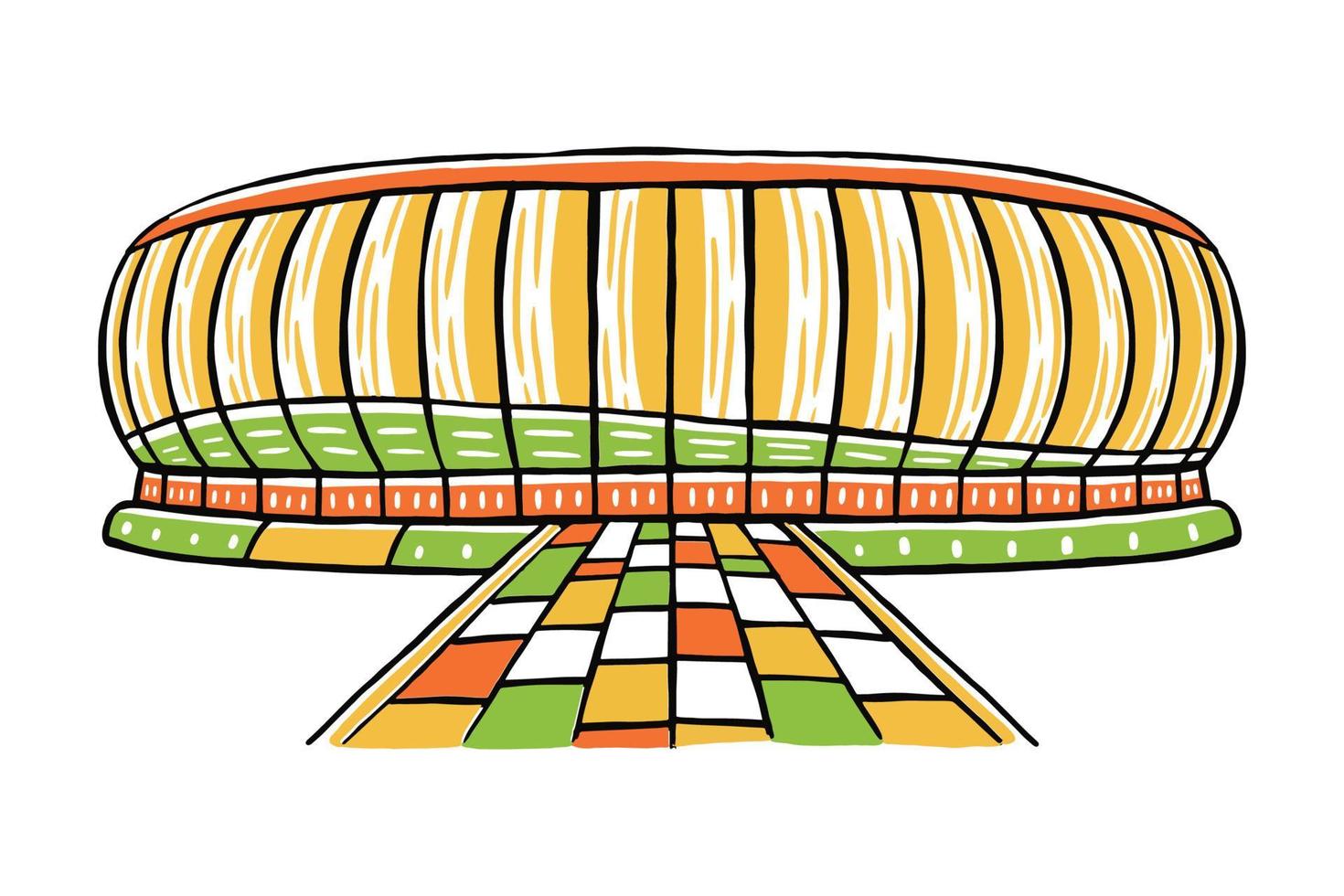 estadio internacional de jakarta vector