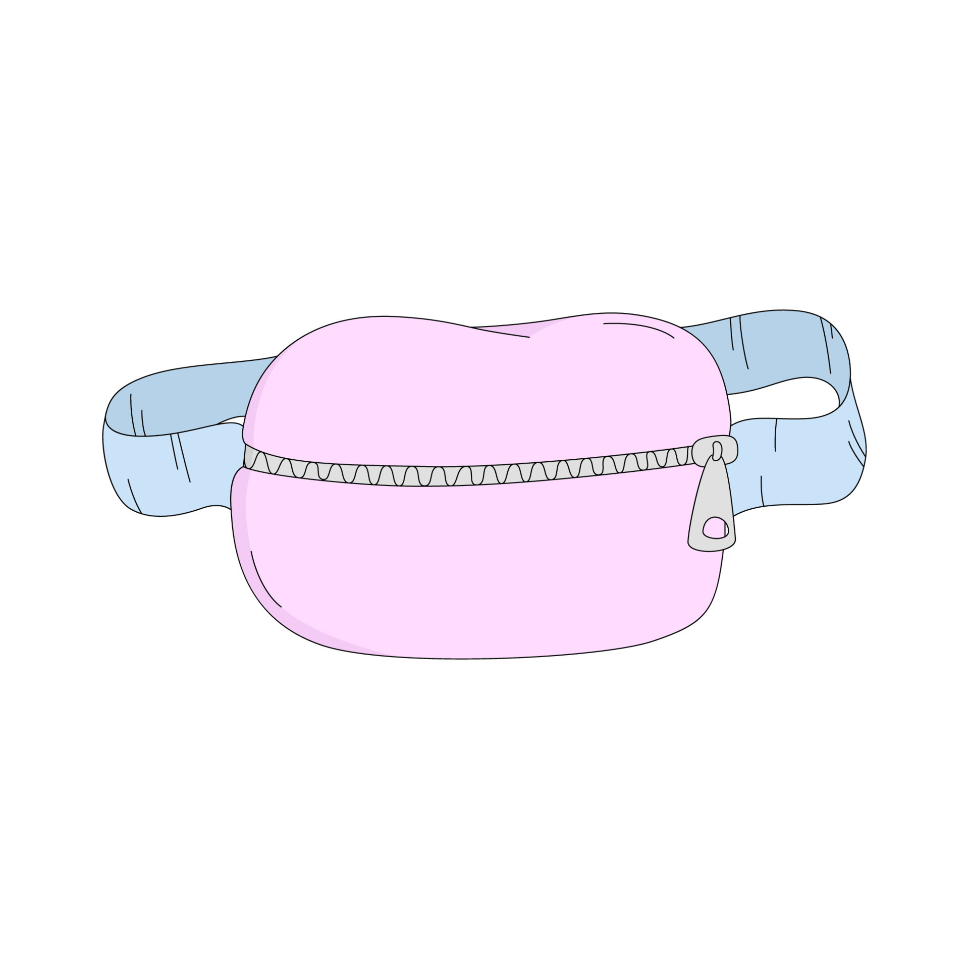 cartoon fanny pack