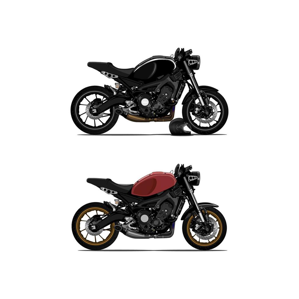 sport bike vector