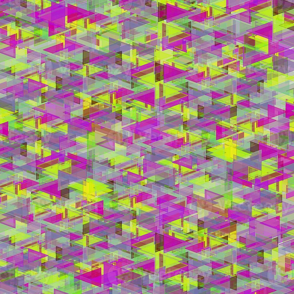 Resumen de varias formas geométricas de color rosa claro y deja un patrón poligonal moderno con textura de arte triangular en color rosa. foto