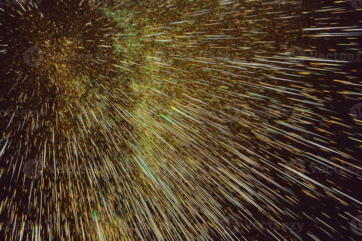 abstract dark yellow space elegant smoke universe with star and galaxy milk white stardust dynamic on space. photo