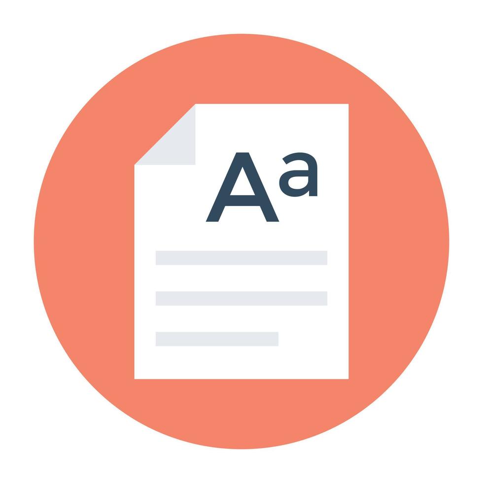 Text Sheet Concepts vector