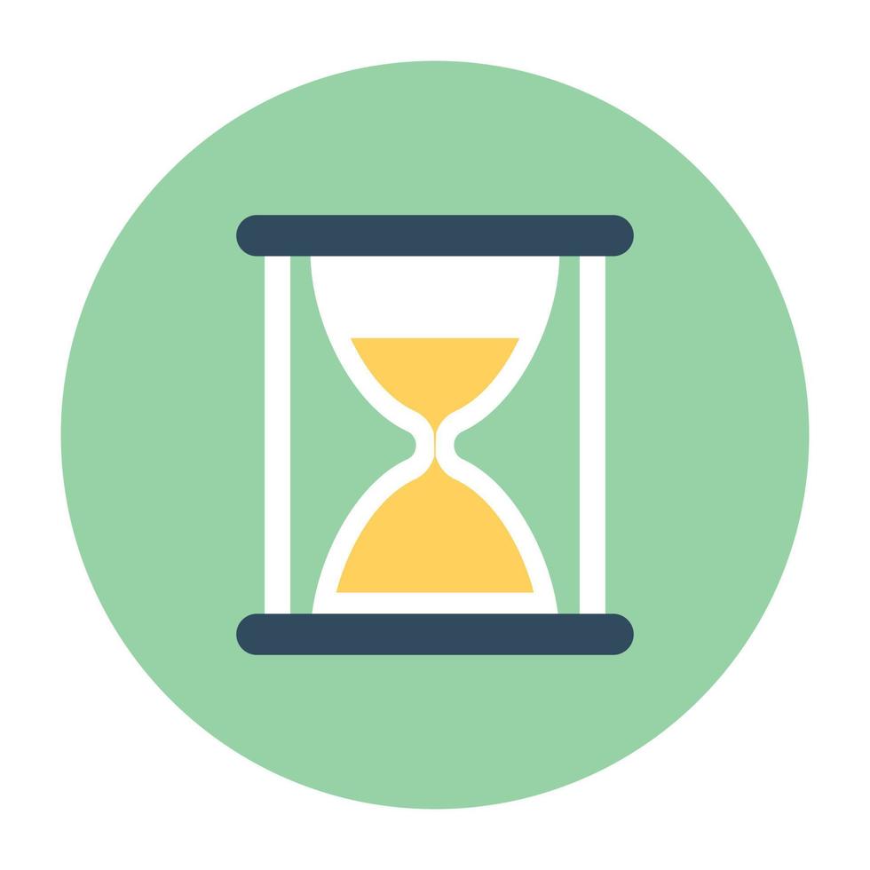 Trendy Hourglass Concepts vector