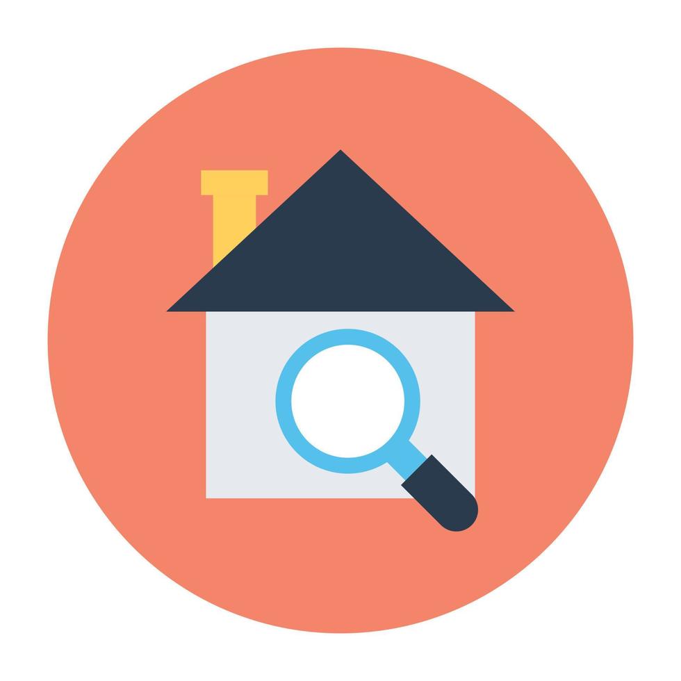 House Search Concepts vector
