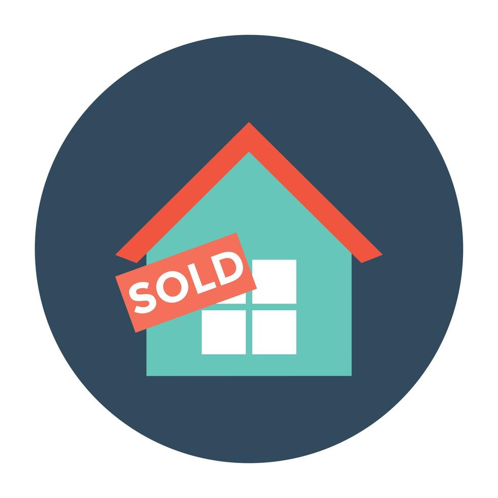 Sold Home Concepts vector