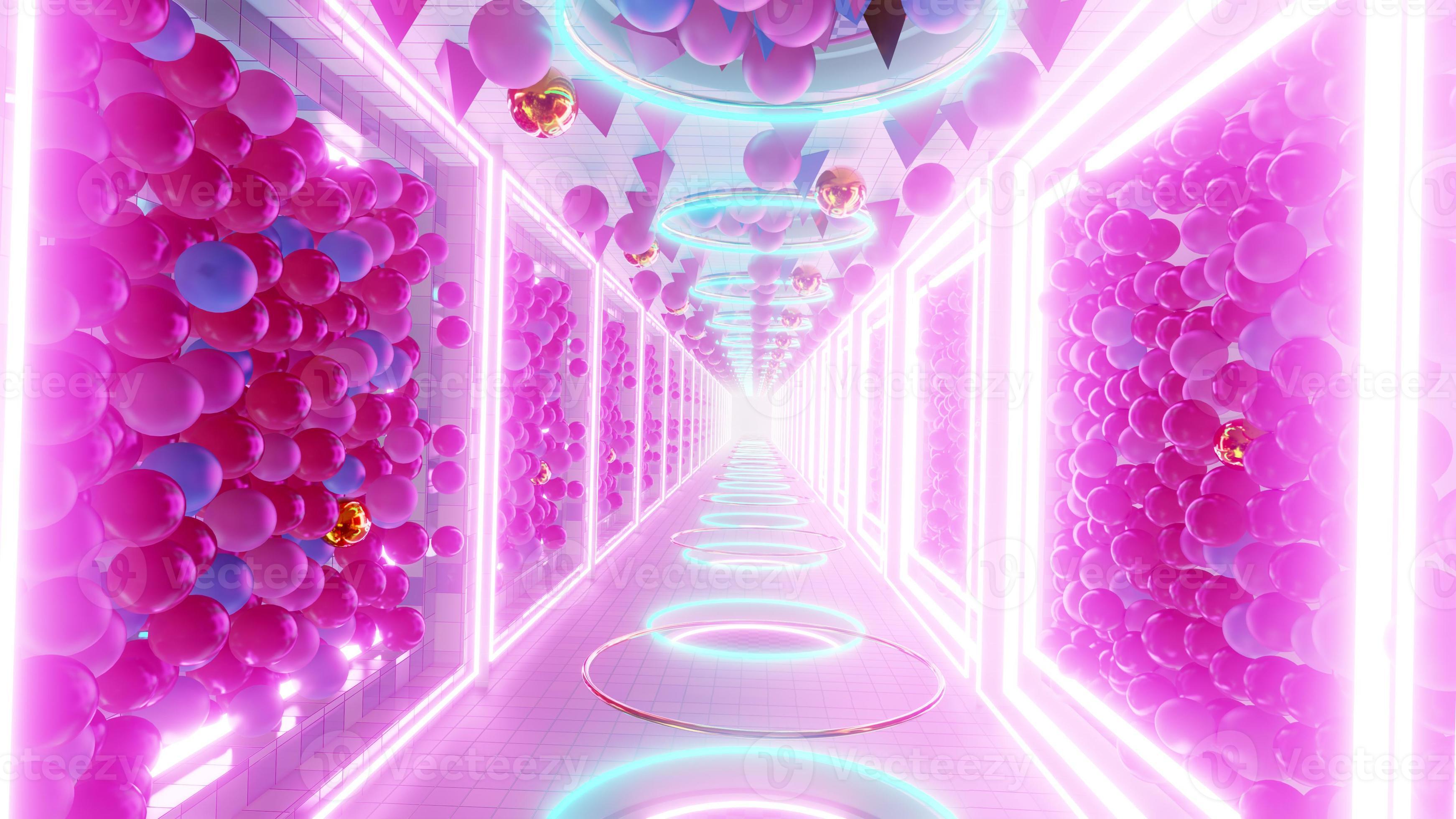 3D illustration Background for advertising and wallpaper in 80s retro