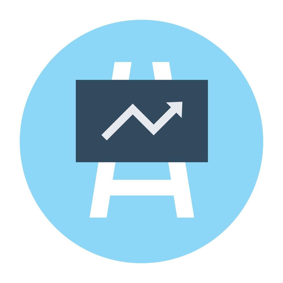 Graph Presentation Concepts vector