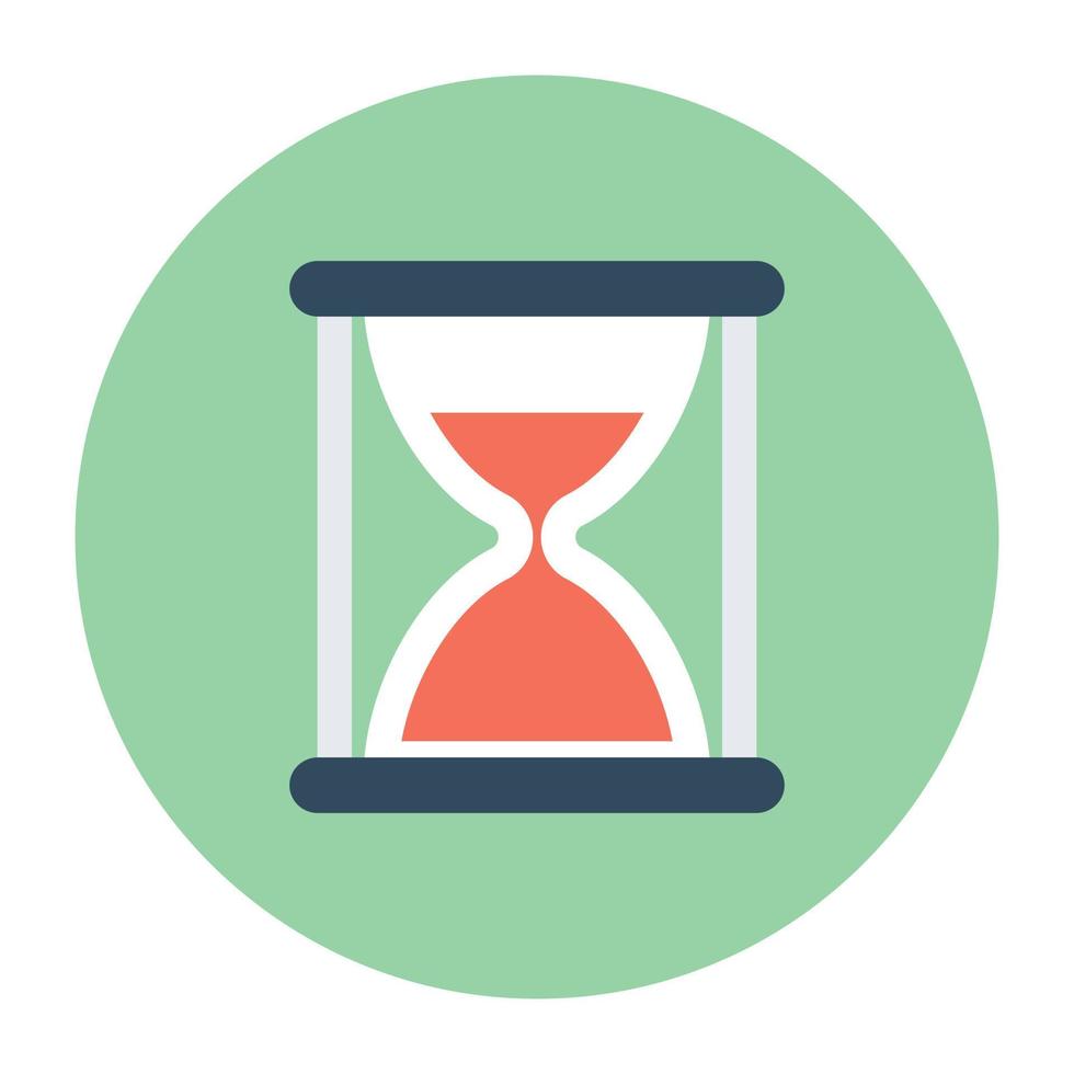 Trendy Hourglass Concepts vector