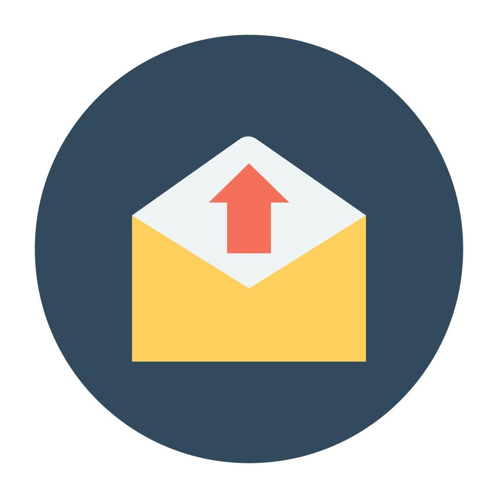 Trendy Outbox Concepts vector
