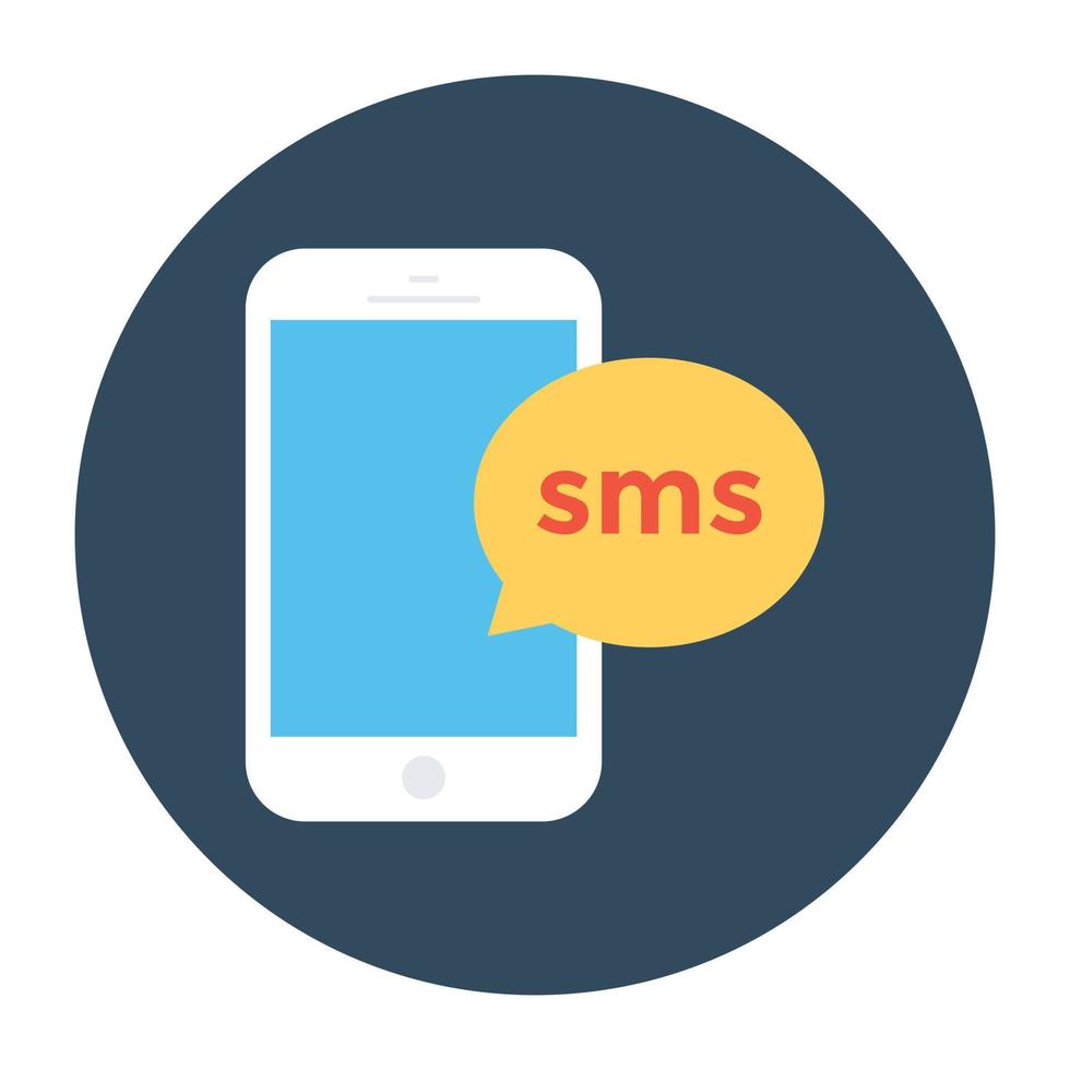 conceptos de sms de moda vector