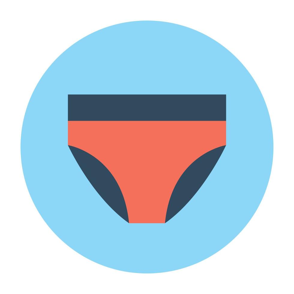 Trendy Underwear Concept vector