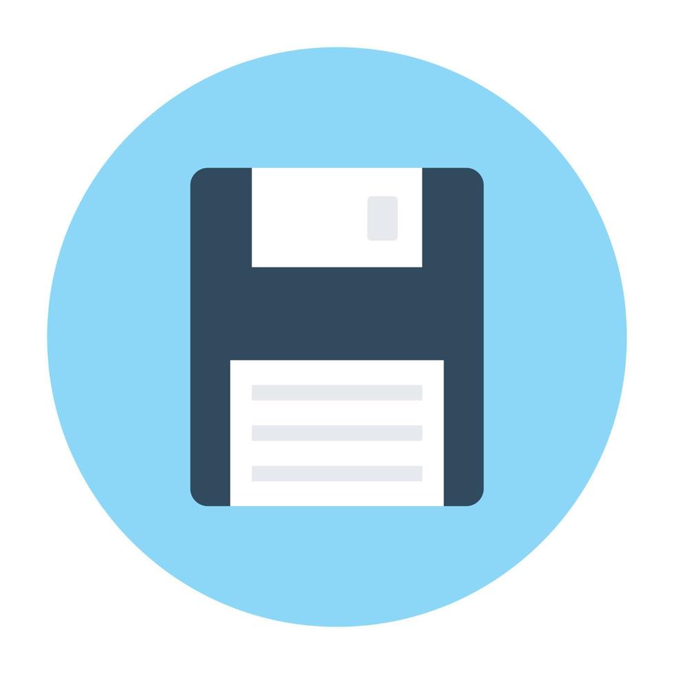 Trendy Floppy Concepts vector