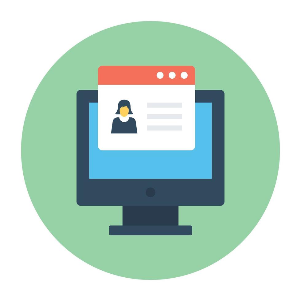 E Learning Concepts vector