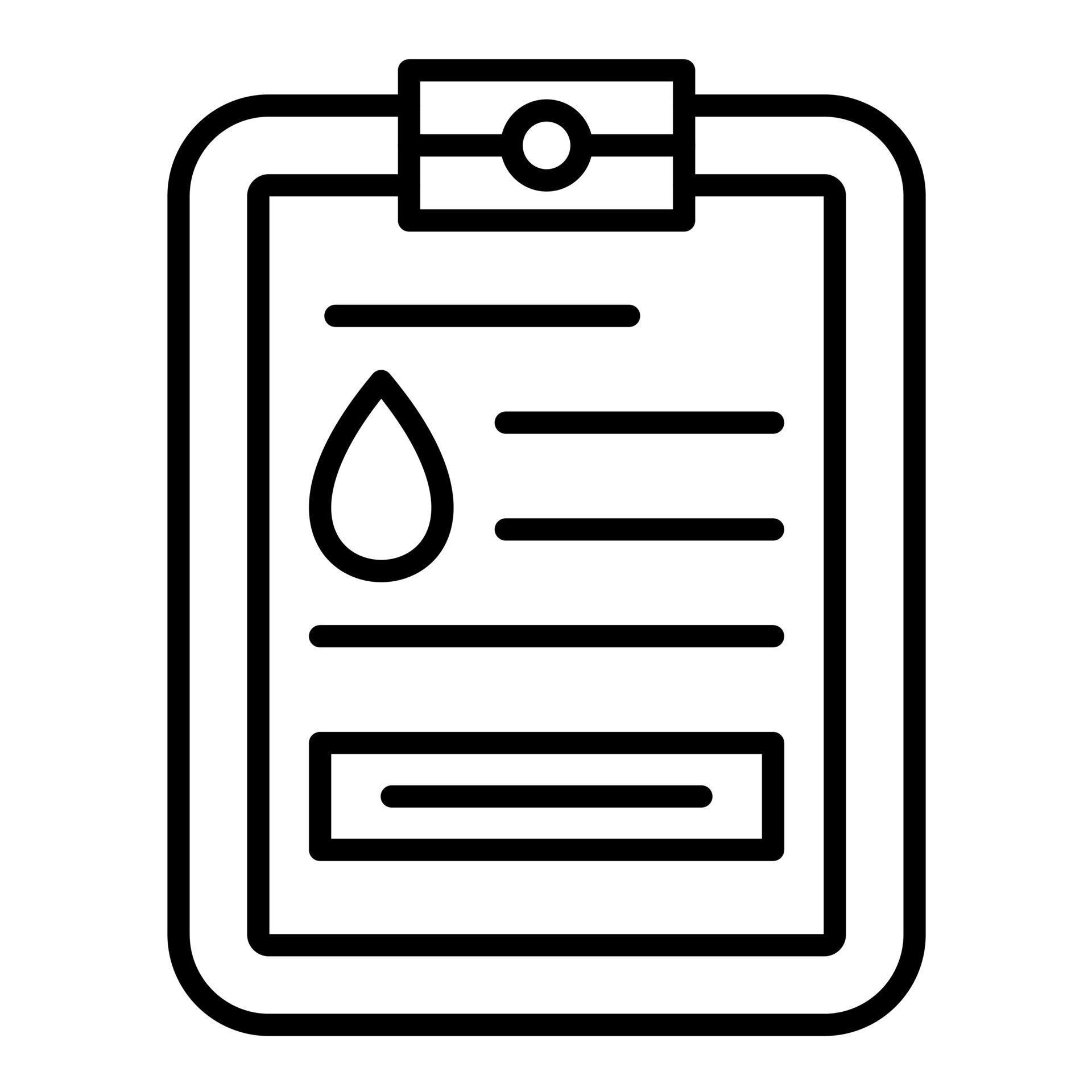 Oil Data Report Line Icon 5931336 Vector Art at Vecteezy