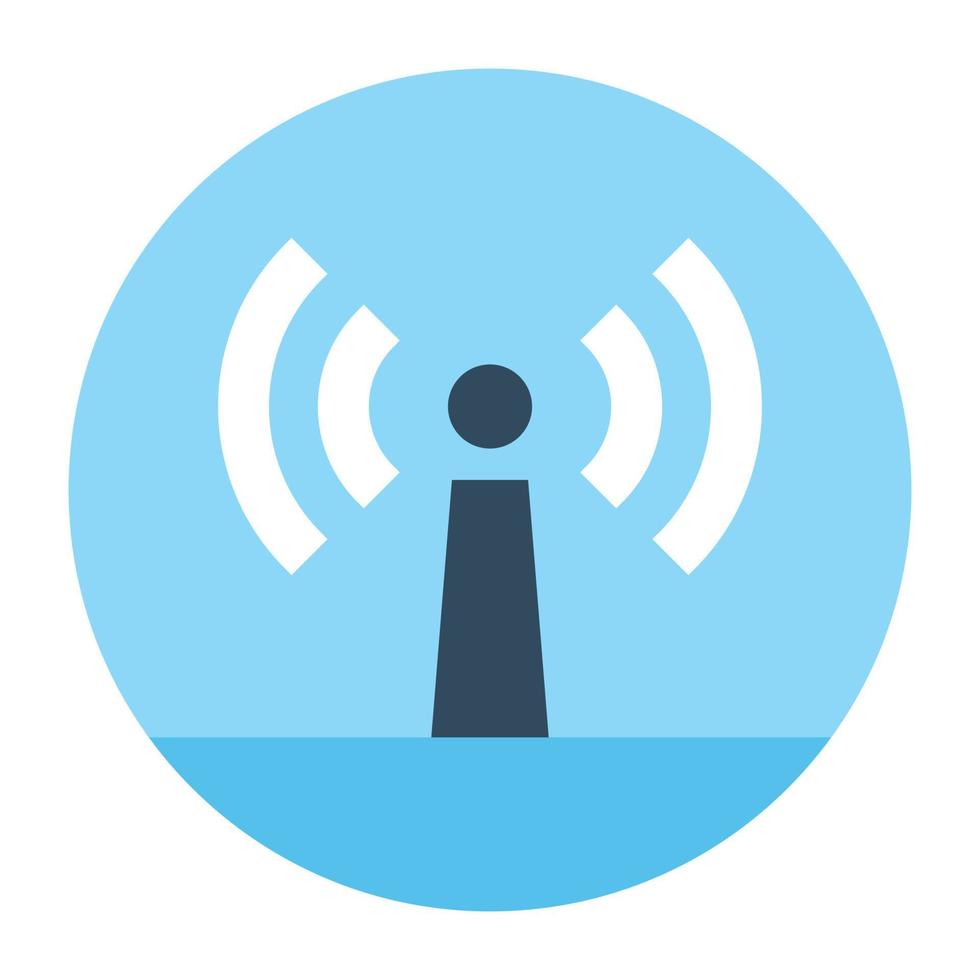 Wifi Tower Concepts vector