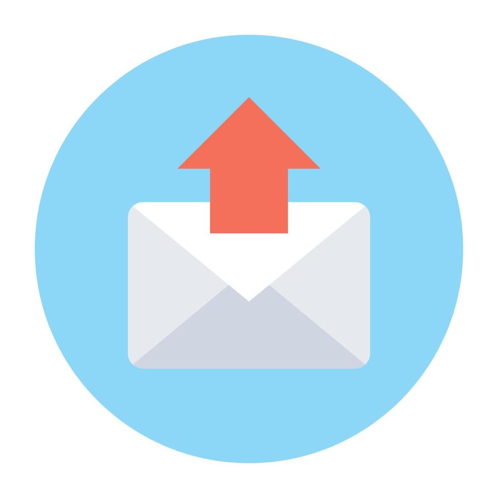 Trendy Outbox Concepts vector