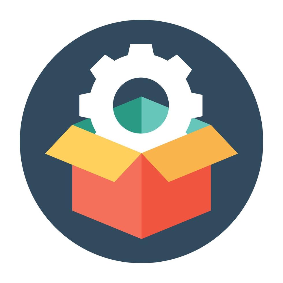 Trendy Setting Concepts vector